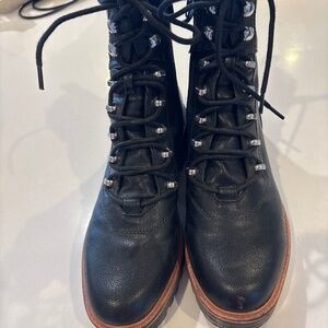 Nine West combat boots